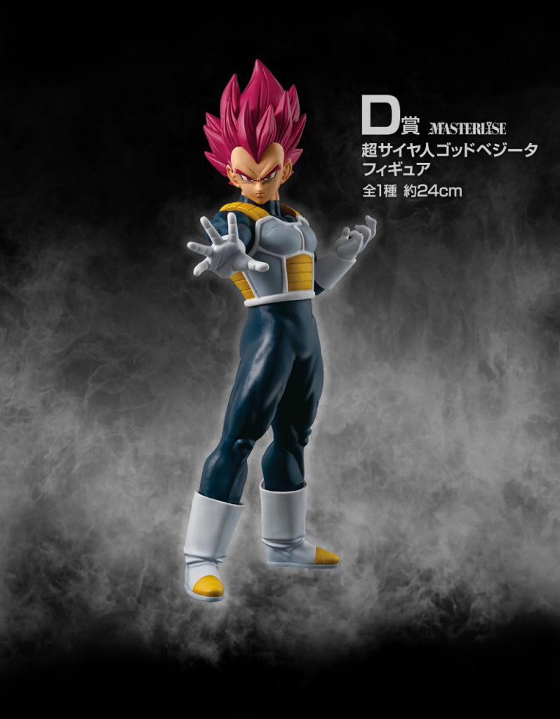 Figurine Super Saiyan God Vegeta