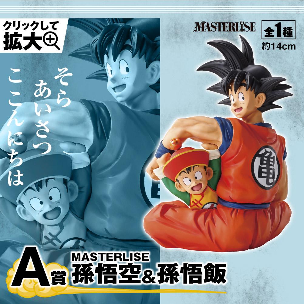 A Prize MASTERLISE Son Goku & Son Gohan