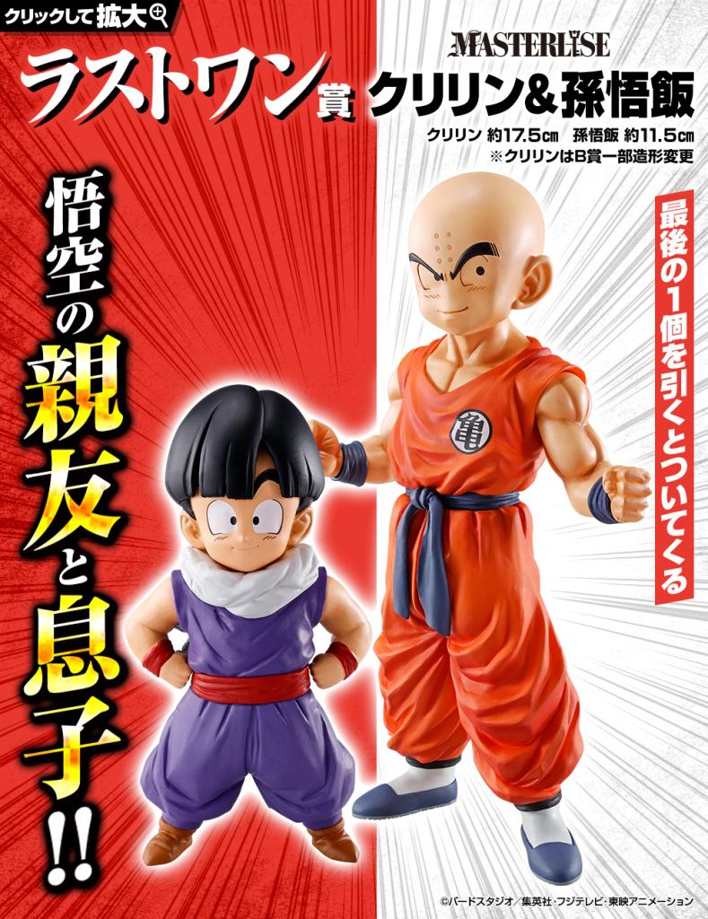 Last One Prize: MASTERLISE Krillin & Son Gohan