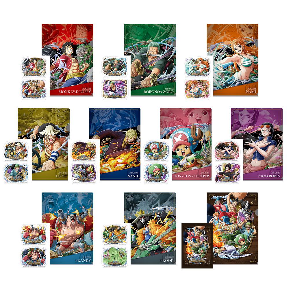 Clear File & Sticker Set -Treasure Cruise-