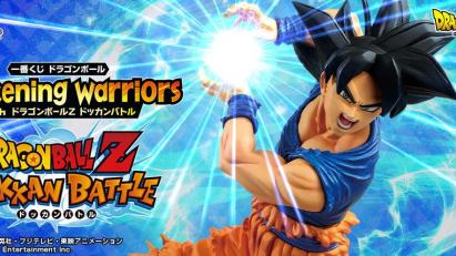 Ichiban Kuji Dragon Ball Awakening warriors with Dragon Ball Z Dokkan Battle