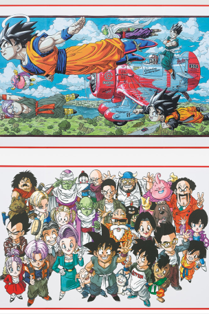 Panneau visuel dépliant commémoratif des 40 ans