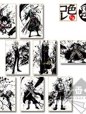 Sumi-e Style Colored Paper