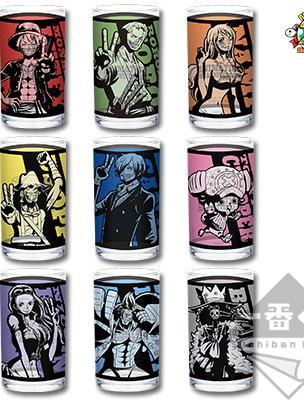 Peace! Straw Hat Pirates Glass