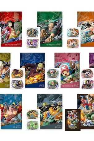 Clear File & Sticker Set -Treasure Cruise-