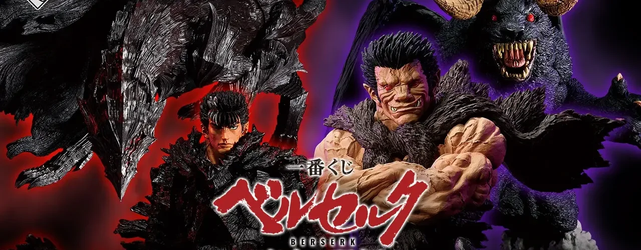 Berserk — Ichiban Kuji « Les Deux Pôles du Destin » : Guts, Dragon Slayer et Zodd débarquent en 2026