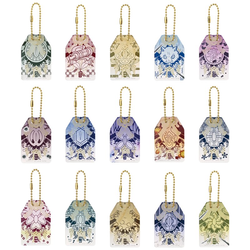 Charm in acrilico stile omamori