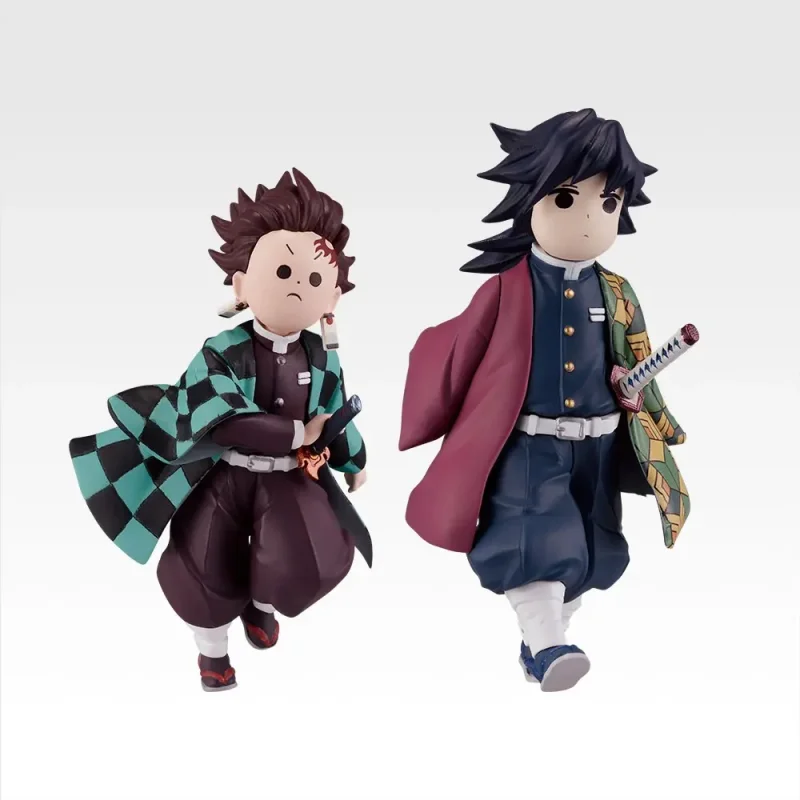 Figurines "Tetechi" de Tanjiro et Giyu