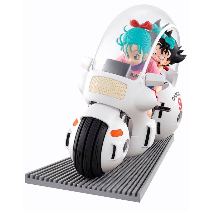 Sangoku & Bulma – Figurine moto