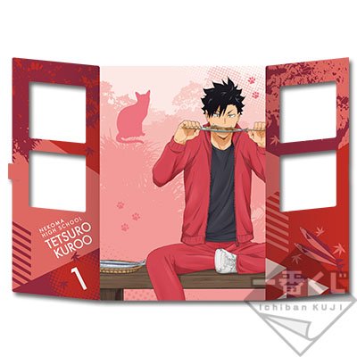 Panel de arte con ventana de Kuroo