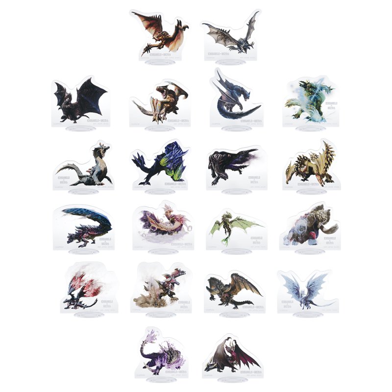 Acrylic Stand ~ Monstruos principales a través de las generaciones ~