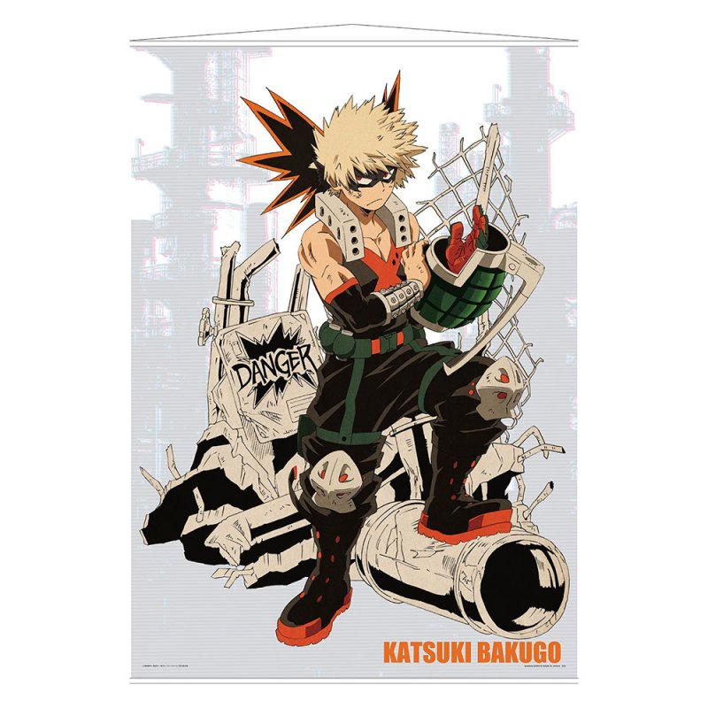 Katsuki Bakugo Hanging Art Poster