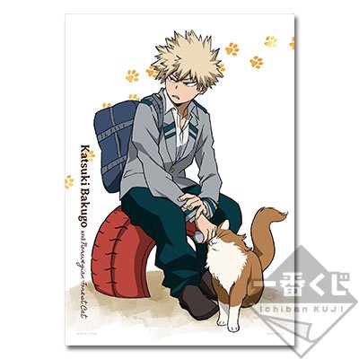 Katsuki Bakugo BIG Visual Cloth