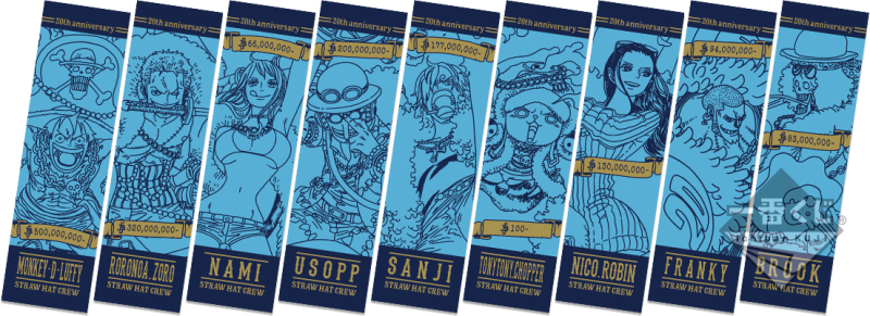 Handtuch der Strohhutbande