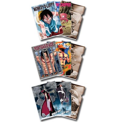 Set de pochettes transparentes