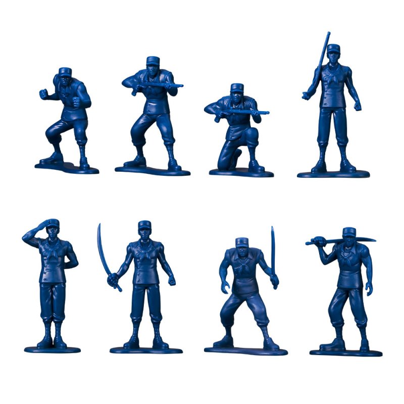 Set de 24 figuras de soldados de la Marina