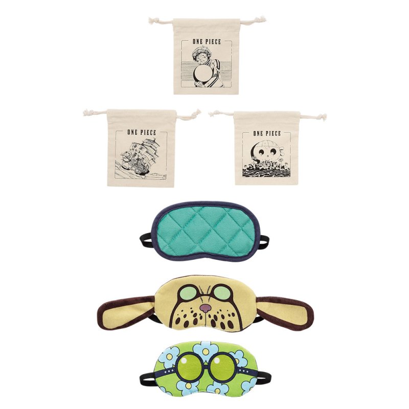 Assortimento sacchetto con coulisse / mascherina per dormire