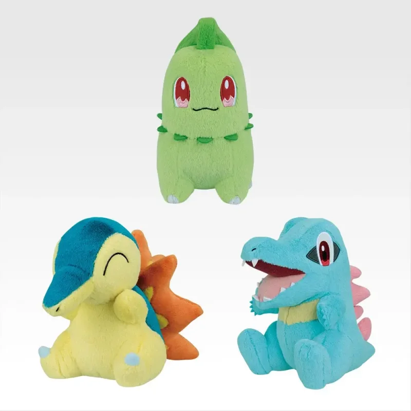 Région de Johto – Les 3 Pokémon de départ – Peluches