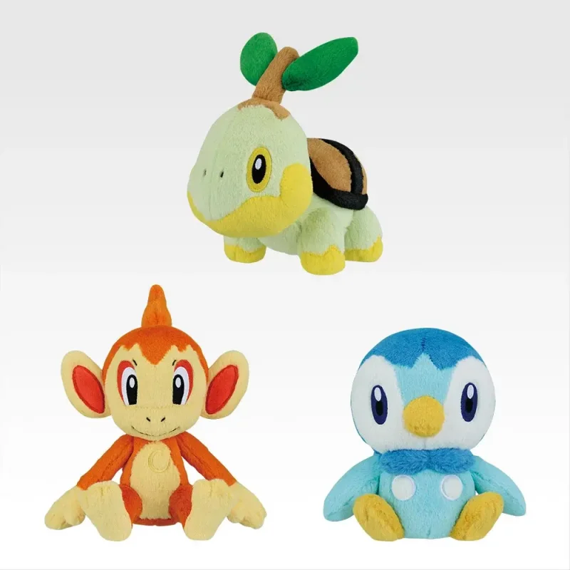 Sinnoh Region: The 3 Starter Pokémon Plushies