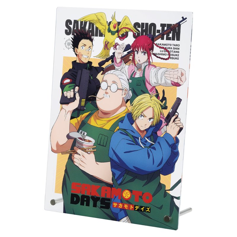 Panel expositor acrílico — Sakamoto Shoten —