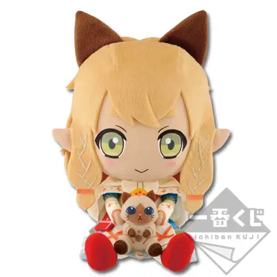 Peluche Mademoiselle Felyne (Cati)