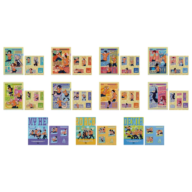 Pochette transparente & stickers