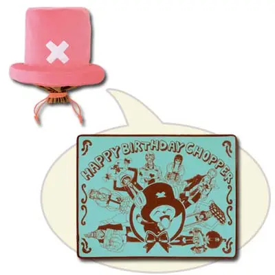 Pochette en forme de chapeau & mini couverture