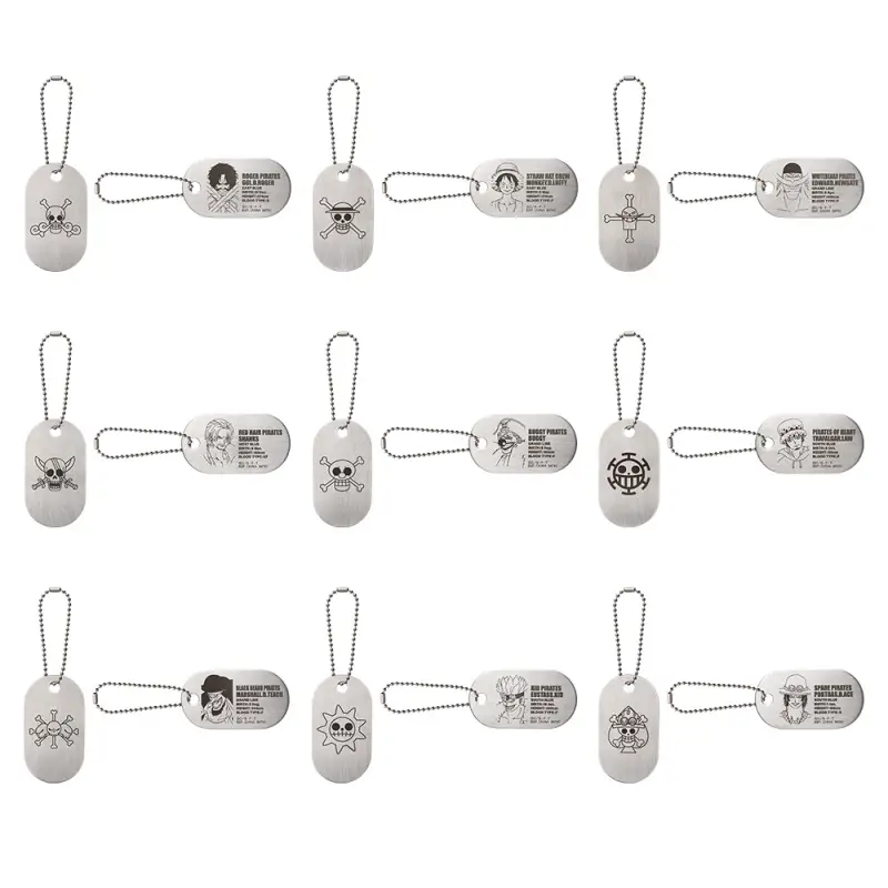 Charm métal style dog tag