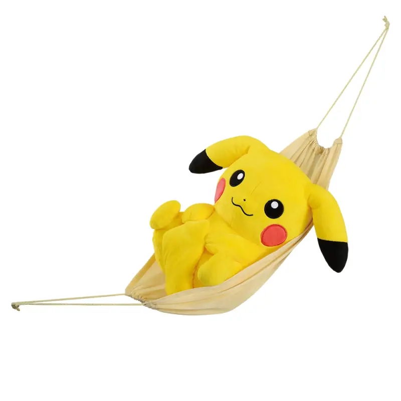 Peluche Pikachu au soleil