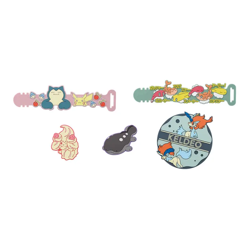 Collection d’accessoires en caoutchouc