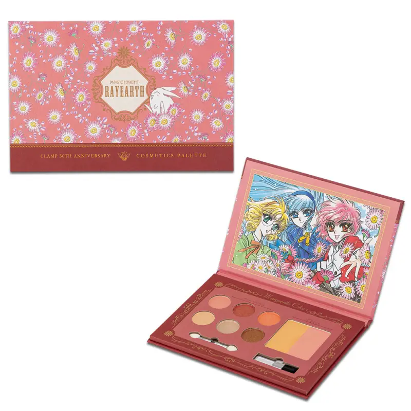 Palette de maquillage aux tons marguerite éclatants – Magic Knight Rayearth –