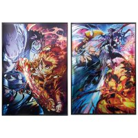 Grande impression d’art métallisée