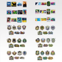 Assortiment de stickers