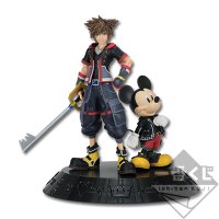 Statuettes Sora & Roi Mickey