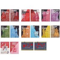 Set de pochettes transparentes