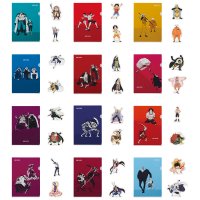 Set di clear file e sticker