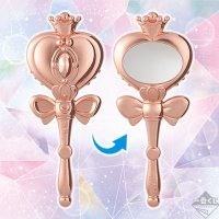 Specchietto con design Spiral Heart Moon Rod