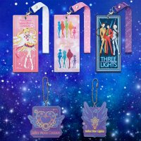 Porta-biglietto / Assortimento di charm in acrilico