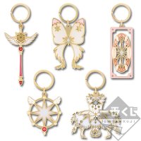 Porte-clés motif transparent