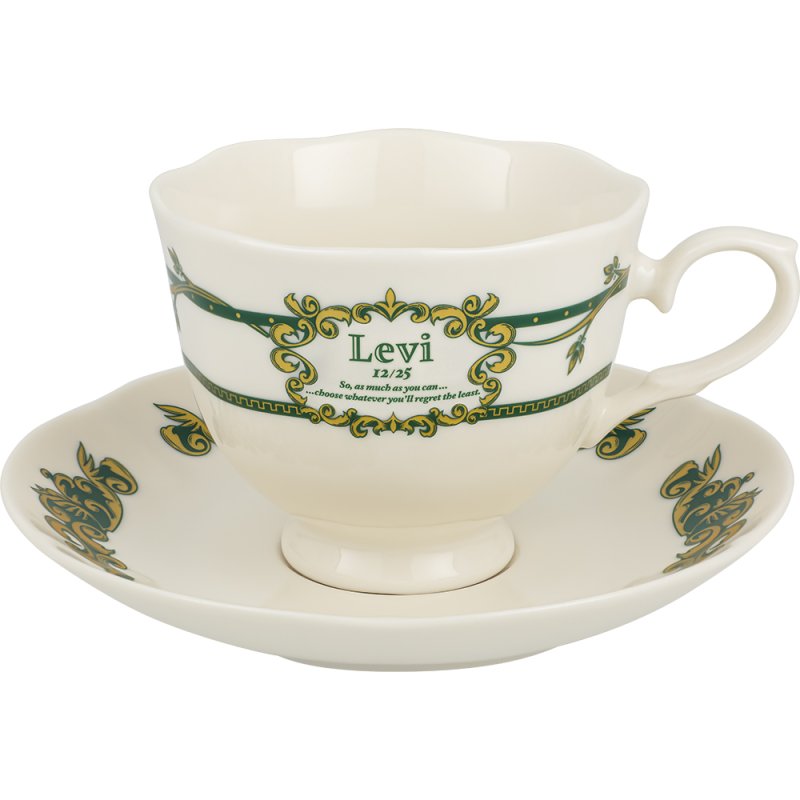 Set tasse à thé & soucoupe ~ Modèle Livaï ~