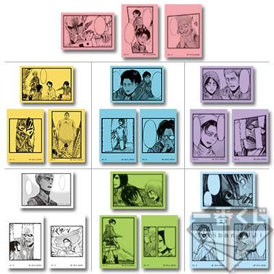 Set de post-it Manga