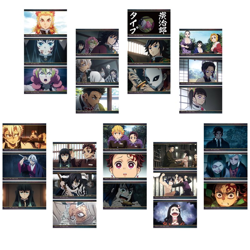 Assortiment de stickers de scènes cultes