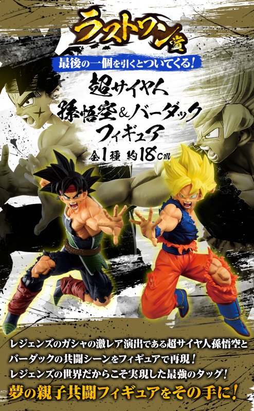 Figurine Super Saiyan Sangoku & Bardock