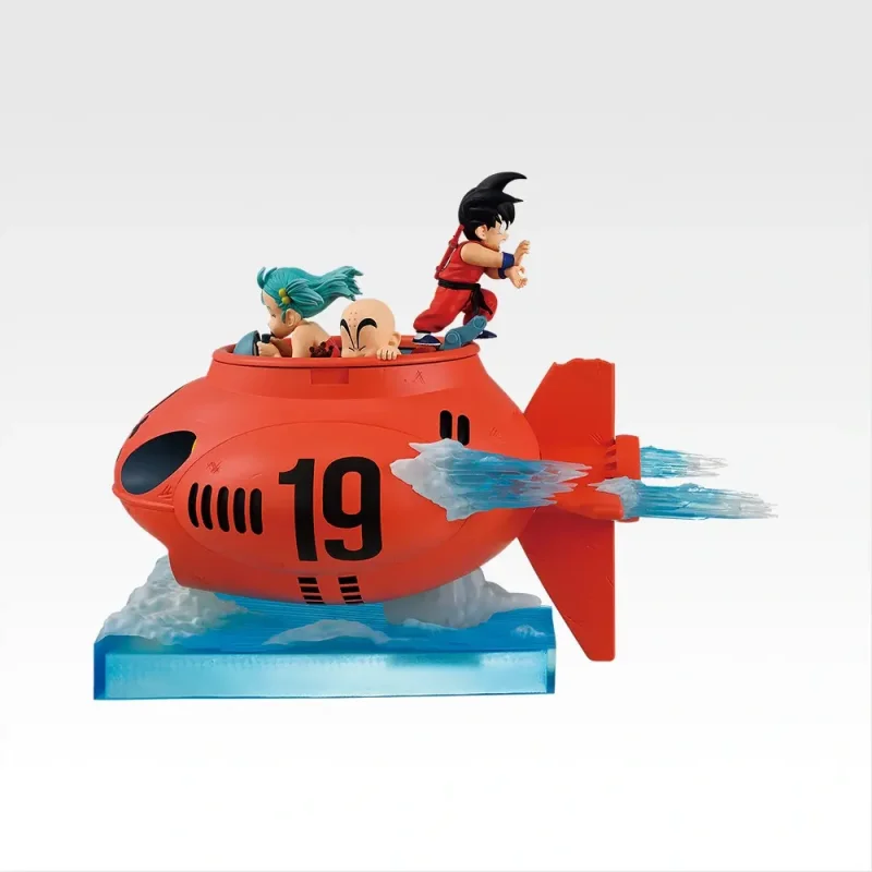 Goku & Bulma & Krillin — Submarine Figure