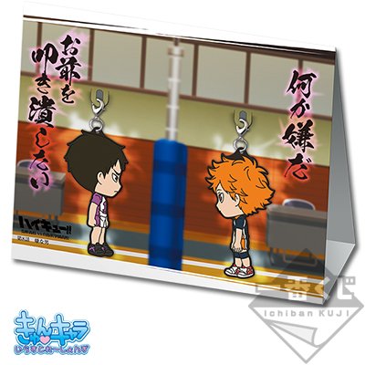 Finale !! Set de mascottes en caoutchouc Hinata VS Ushijima