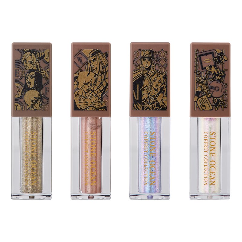 Paillettes liquides pour les yeux