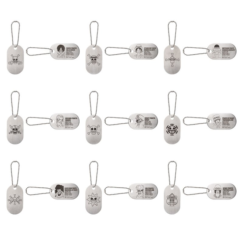 Charm métal style dog tag