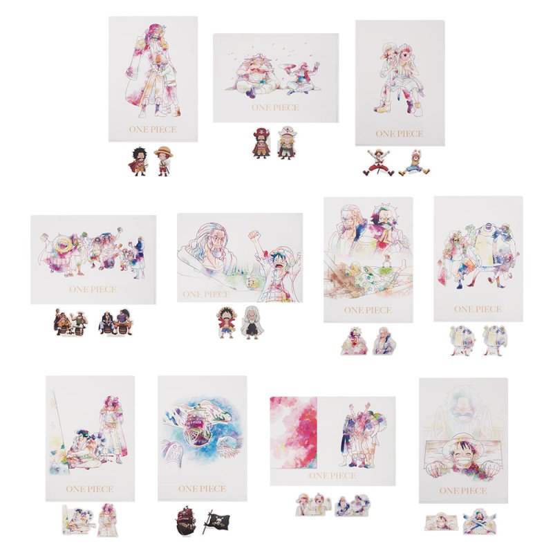 Set de pochette transparente & stickers