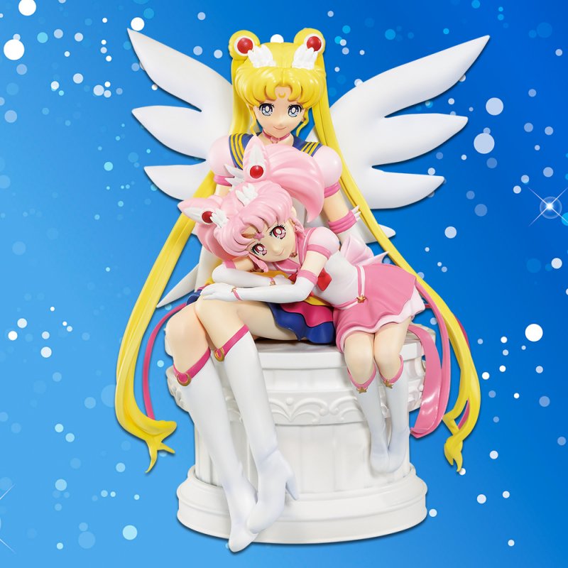 Eternal Sailor Moon & Eternal Sailor Chibi Moon - Figurines