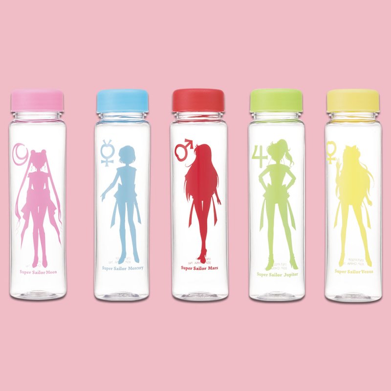 Bouteille transparente slim